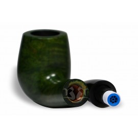 Cachimbo Bertoldi Maestro Verde Filtro 9mm Peça Única